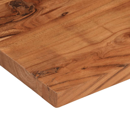 vidaXL Tischplatte 90x30x3,8 cm Rechteckig Massivholz Akazie