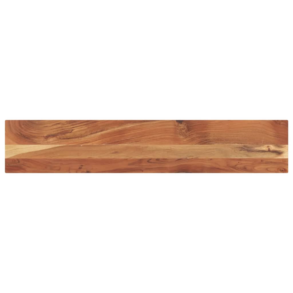 vidaXL Tischplatte 140x30x3,8 cm Rechteckig Massivholz Akazie