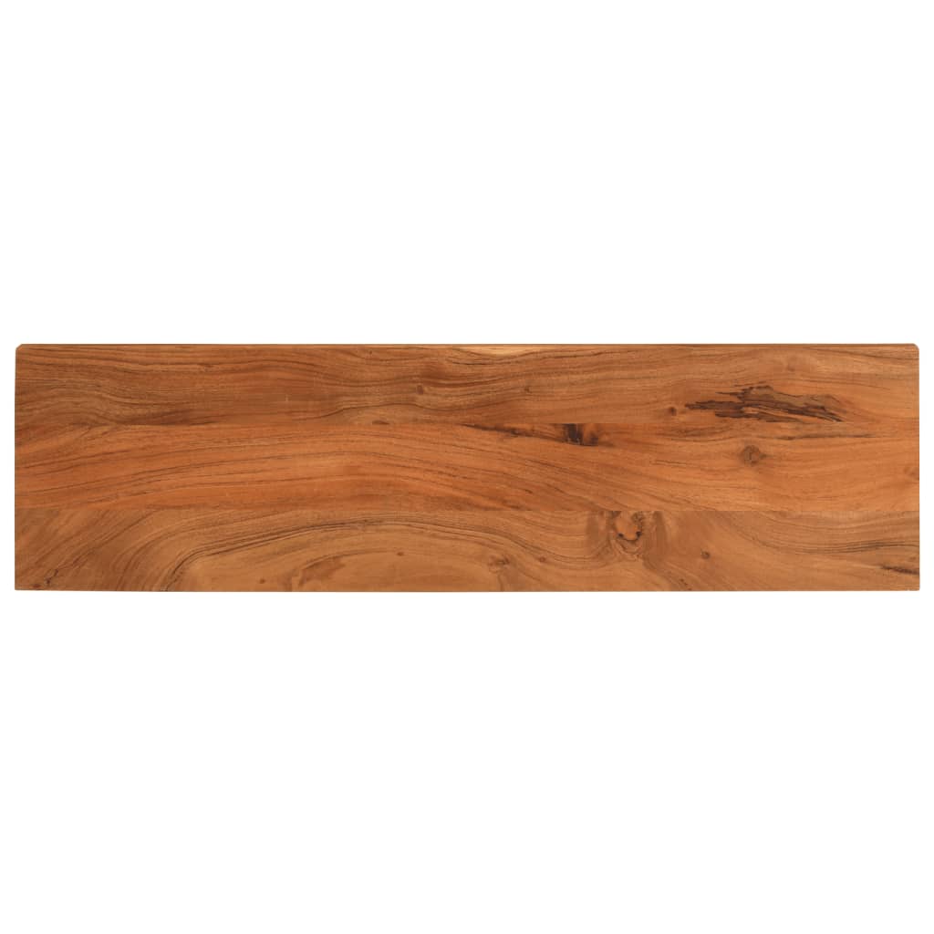 vidaXL Tischplatte 120x40x3,8 cm Rechteckig Massivholz Akazie