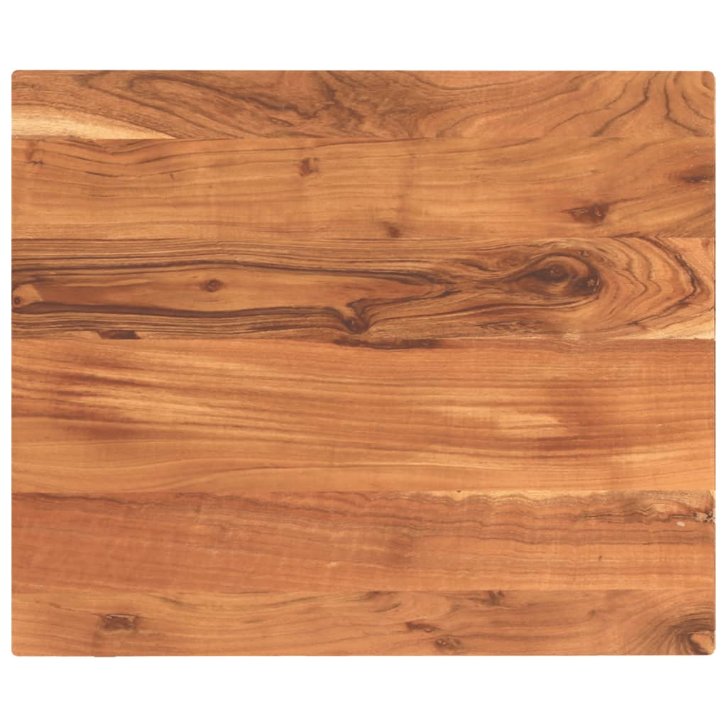 vidaXL Tischplatte 60x50x3,8 cm Rechteckig Massivholz Akazie