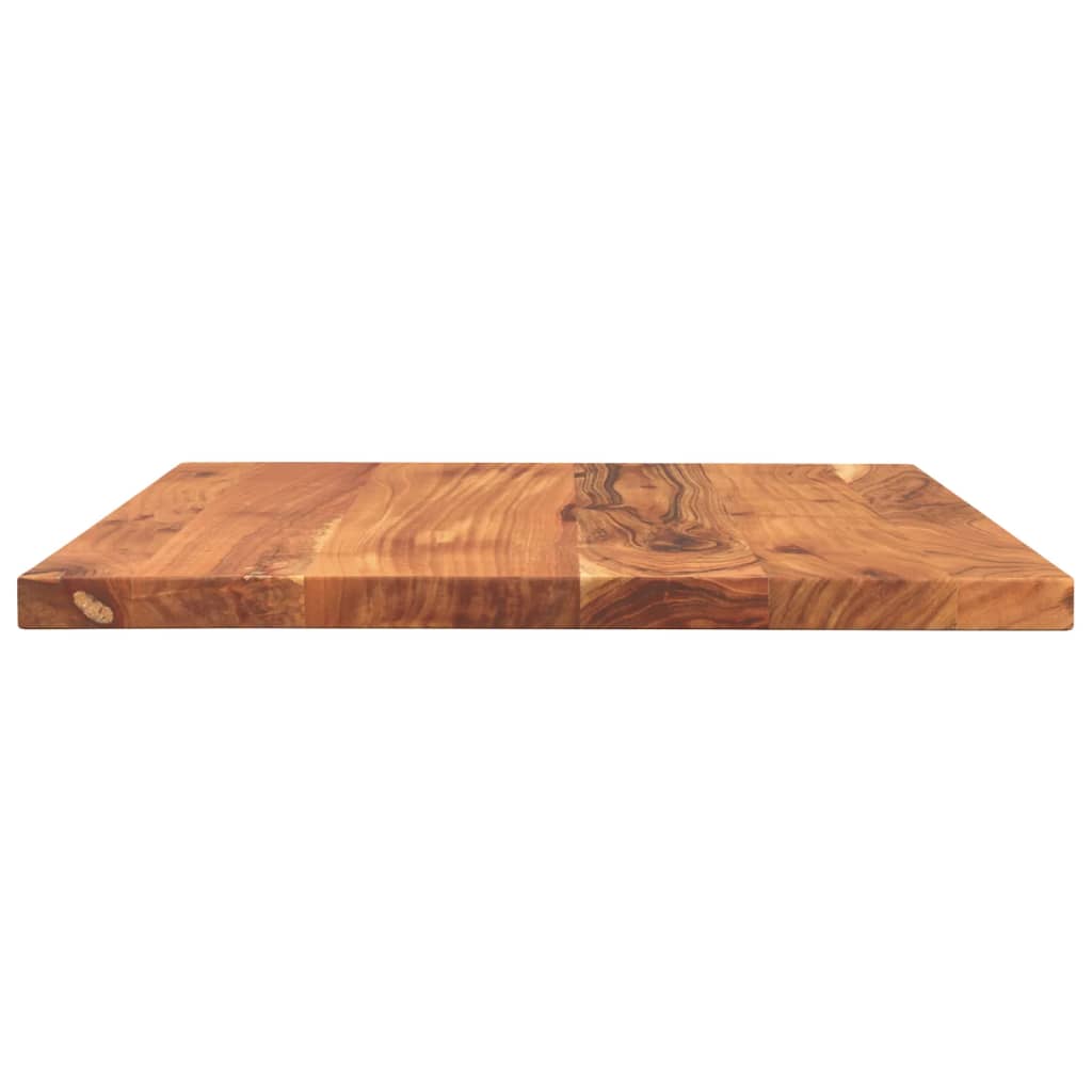 vidaXL Tischplatte 60x50x3,8 cm Rechteckig Massivholz Akazie