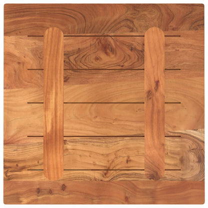 vidaXL Tischplatte 60x60x3,8 cm Quadratisch Massivholz Akazie