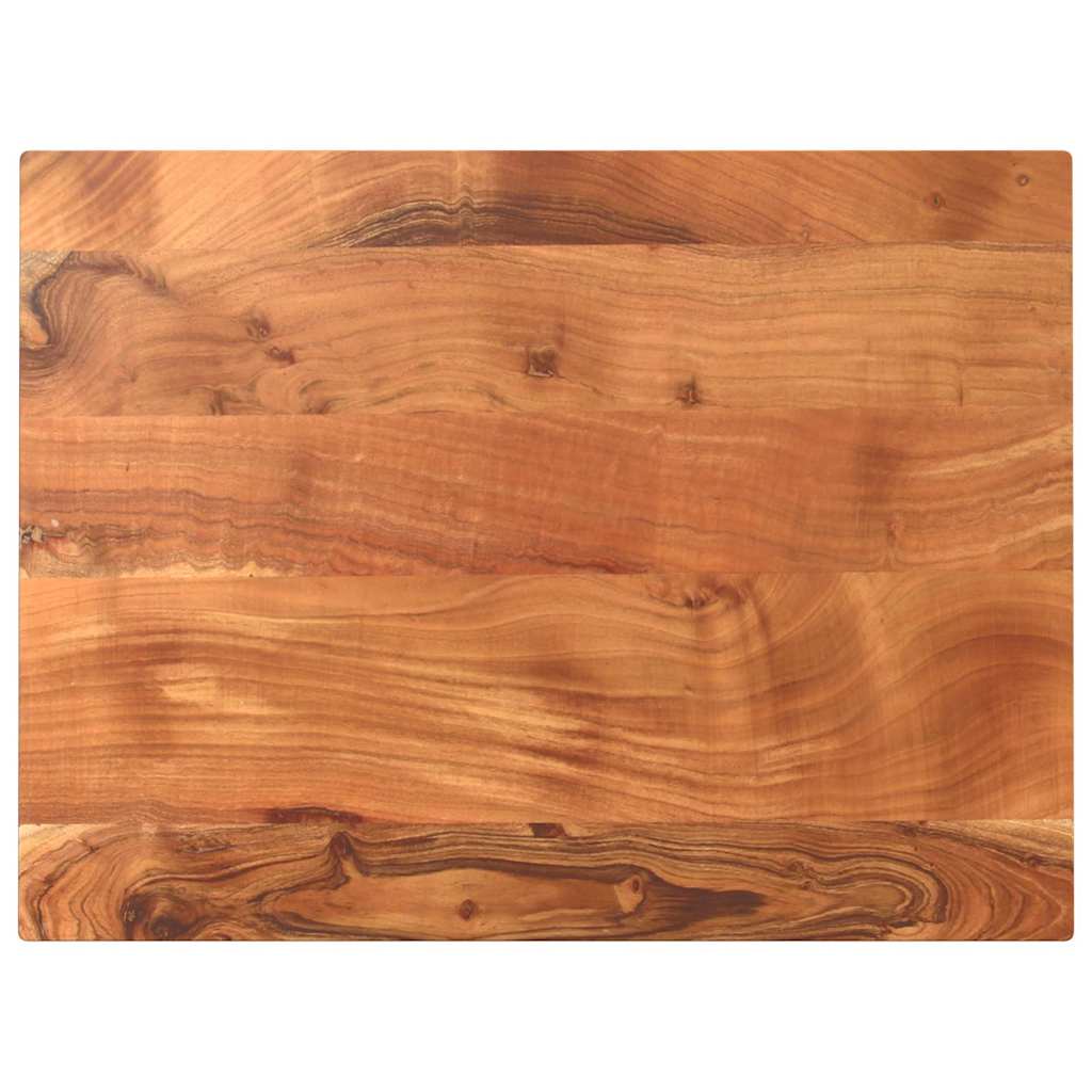 vidaXL Tischplatte 80x60x3,8 cm Rechteckig Massivholz Akazie