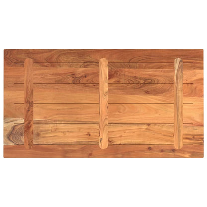 vidaXL Tischplatte 120x60x3,8 cm Rechteckig Massivholz Akazie