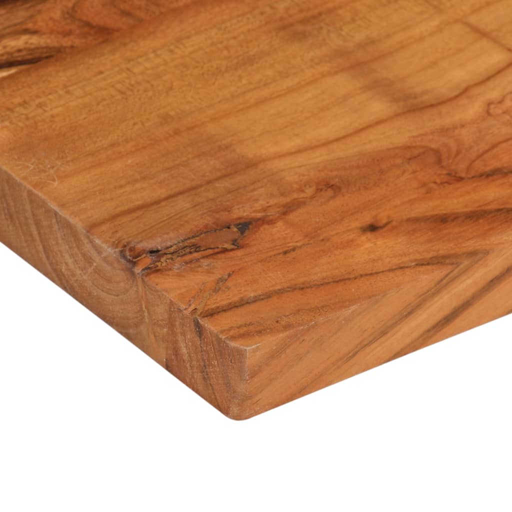 vidaXL Tischplatte 120x60x3,8 cm Rechteckig Massivholz Akazie