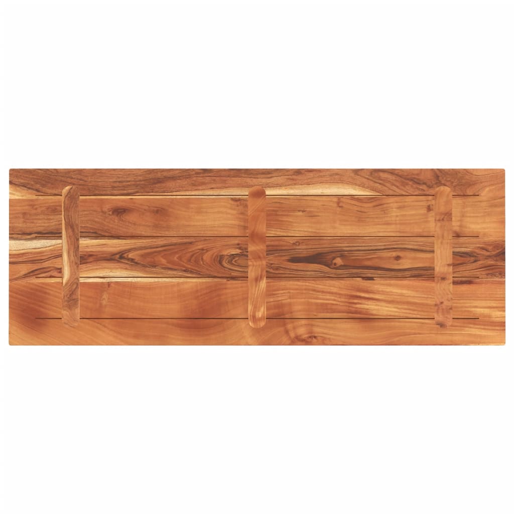 vidaXL Tischplatte 140x60x3,8 cm Rechteckig Massivholz Akazie