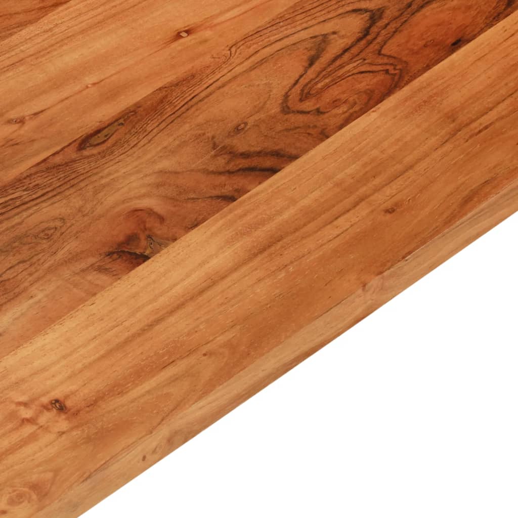 vidaXL Tischplatte 70x70x3,8 cm Quadratisch Massivholz Akazie