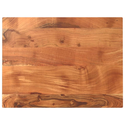 vidaXL Tischplatte 80x70x3,8 cm Rechteckig Massivholz Akazie