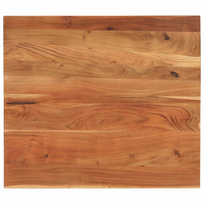 vidaXL Tischplatte 90x80x3,8 cm Rechteckig Massivholz Akazie