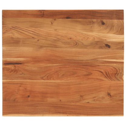 vidaXL Tischplatte 100x80x3,8 cm Rechteckig Massivholz Akazie