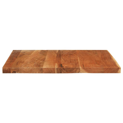 vidaXL Tischplatte 100x80x3,8 cm Rechteckig Massivholz Akazie