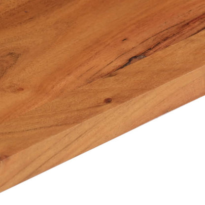 vidaXL Tischplatte 100x80x3,8 cm Rechteckig Massivholz Akazie