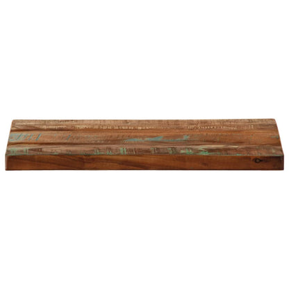 vidaXL Plateau de table 50x20x2,5 cm Rectangulaire Bois de récupération massif