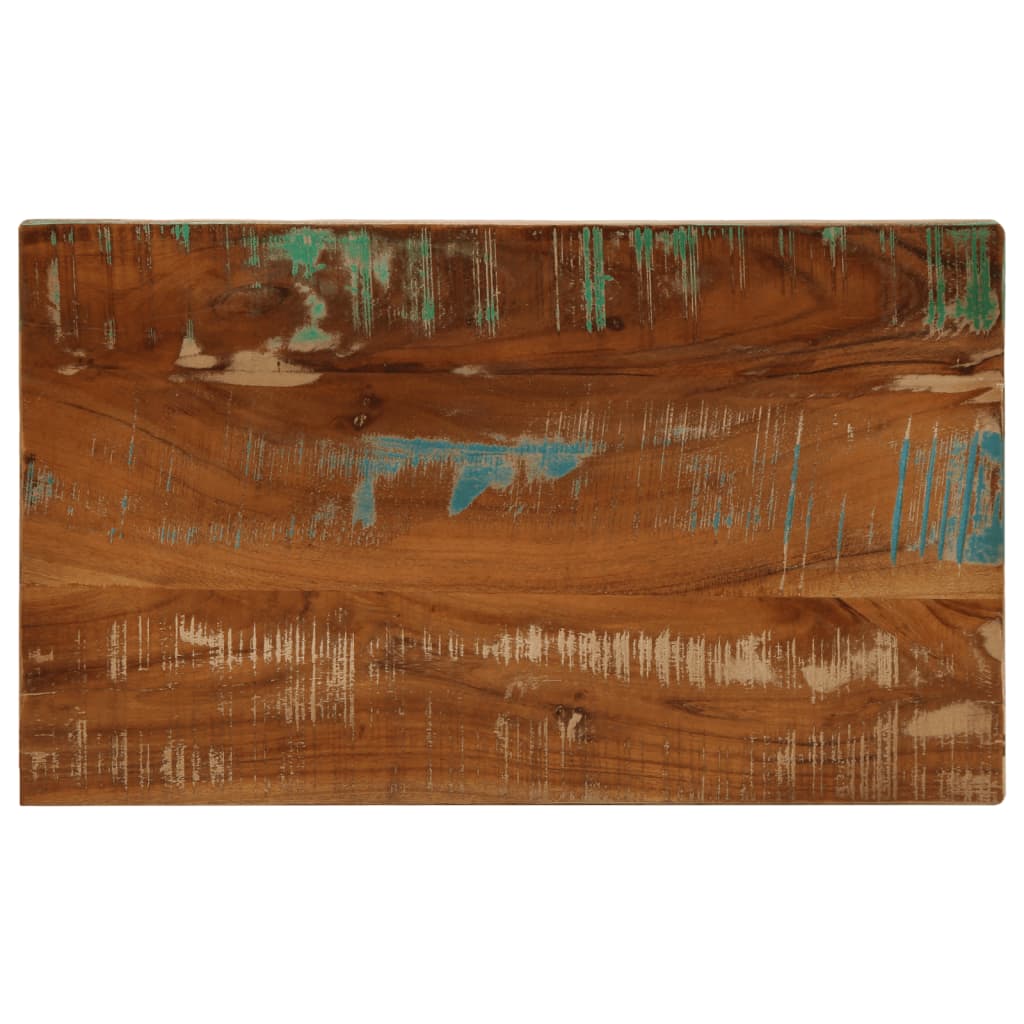 vidaXL Plateau de table 60x20x2,5 cm Rectangulaire en bois de récupération massif