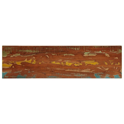 vidaXL Plateau de table 120x30x2,5 cm Rectangulaire Bois de récupération massif