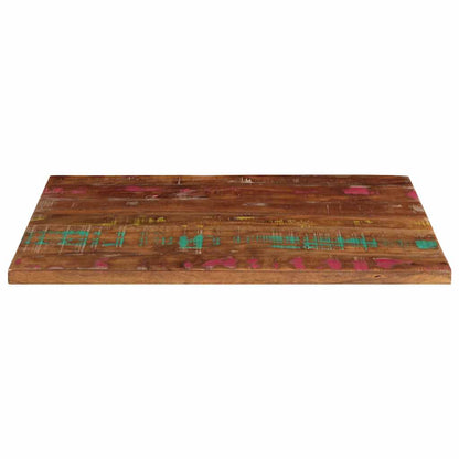vidaXL Plateau de table 70x50x2,5 cm Rectangulaire Bois de récupération massif