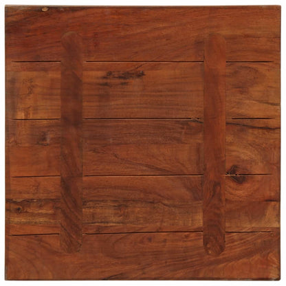 vidaXL Plateau de table 60x60x2,5 cm Carré Bois massif de récupération