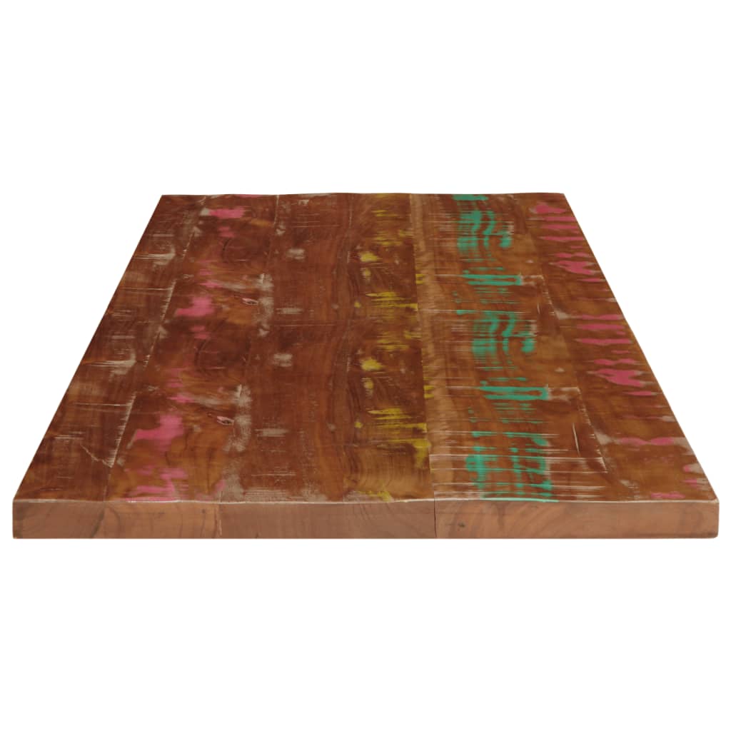 vidaXL Tischplatte 100x60x1,5 cm Rechteckig Altholz Massiv