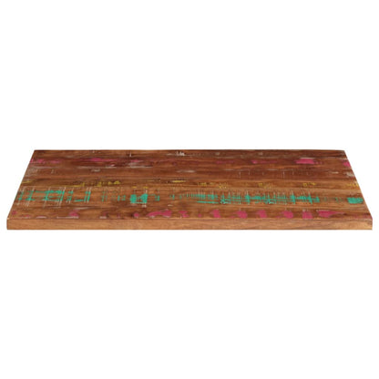 vidaXL Plateau de table 110x60x2,5 cm Rectangulaire Bois de récupération Massif
