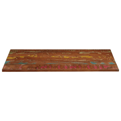 vidaXL Tischplatte 140x60x1,5 cm Rechteckig Altholz Massiv