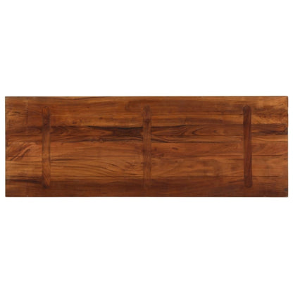 vidaXL Tischplatte 140x60x1,5 cm Rechteckig Altholz Massiv