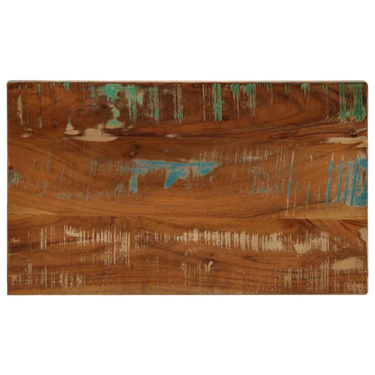 vidaXL Plateau de table 60x20x3,8 cm Rectangulaire Bois de récupération massif