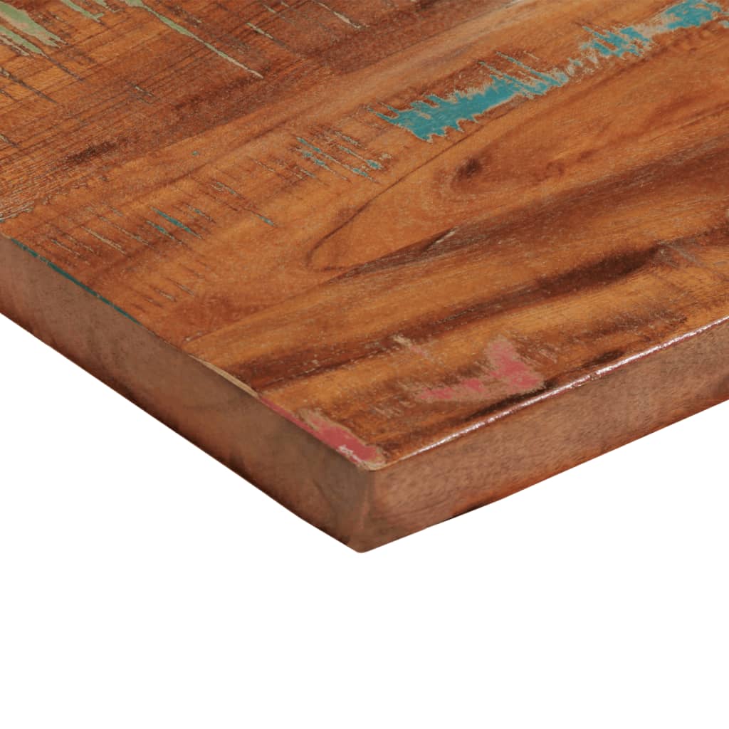 vidaXL Dessus de table 70x30x3,8 cm Rectangulaire Bois de récupération massif