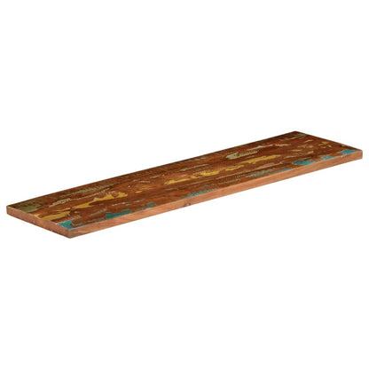 vidaXL Tischplatte 120x30x3,8 cm Rechteckig Altholz Massiv