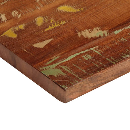 vidaXL Tischplatte 120x30x3,8 cm Rechteckig Altholz Massiv