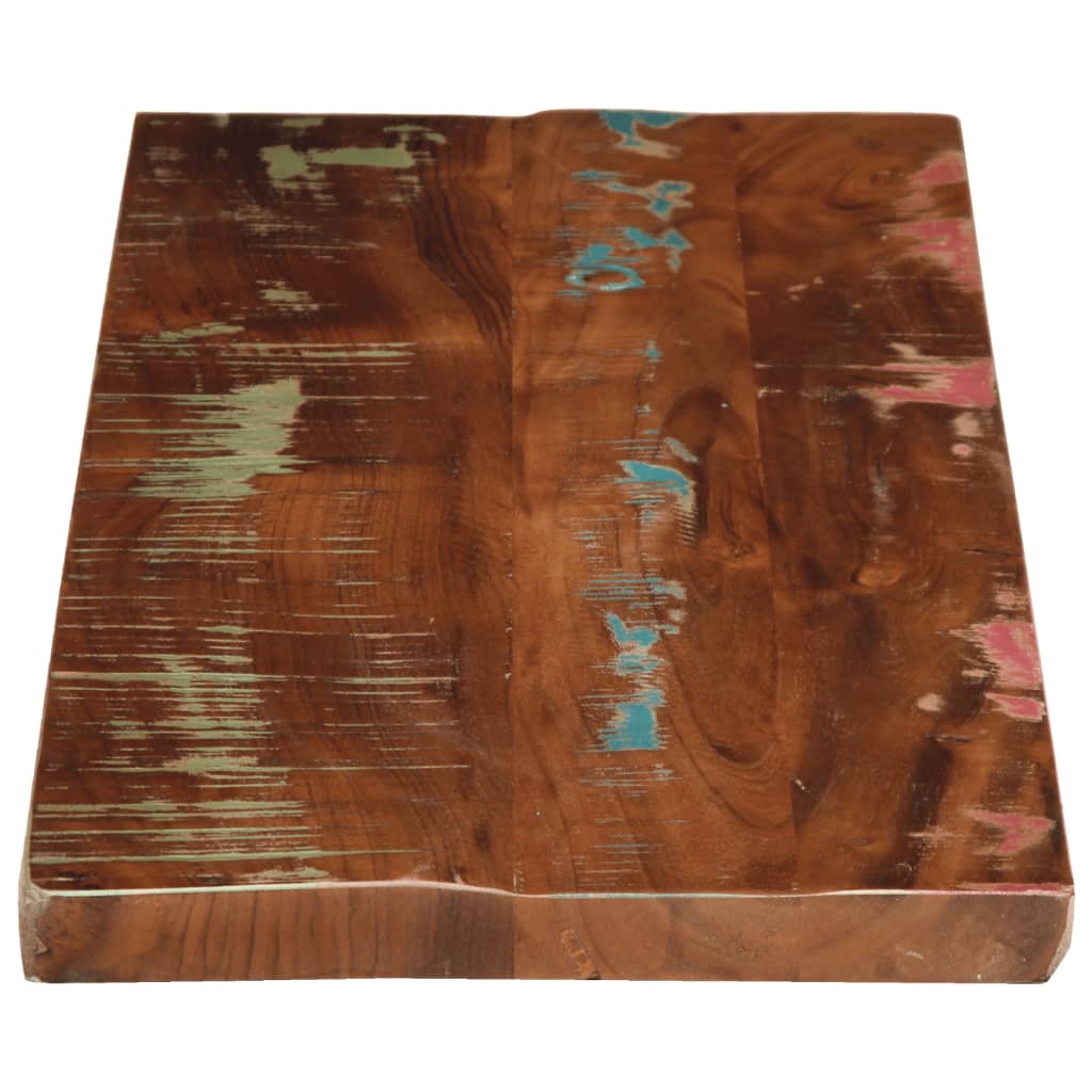 vidaXL Tischplatte 70x40x3,8 cm Rechteckig Altholz Massiv