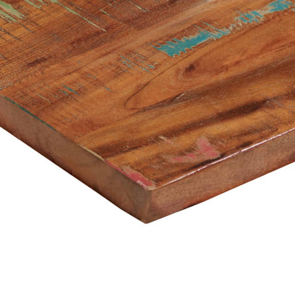 vidaXL Tischplatte 70x40x3,8 cm Rechteckig Altholz Massiv