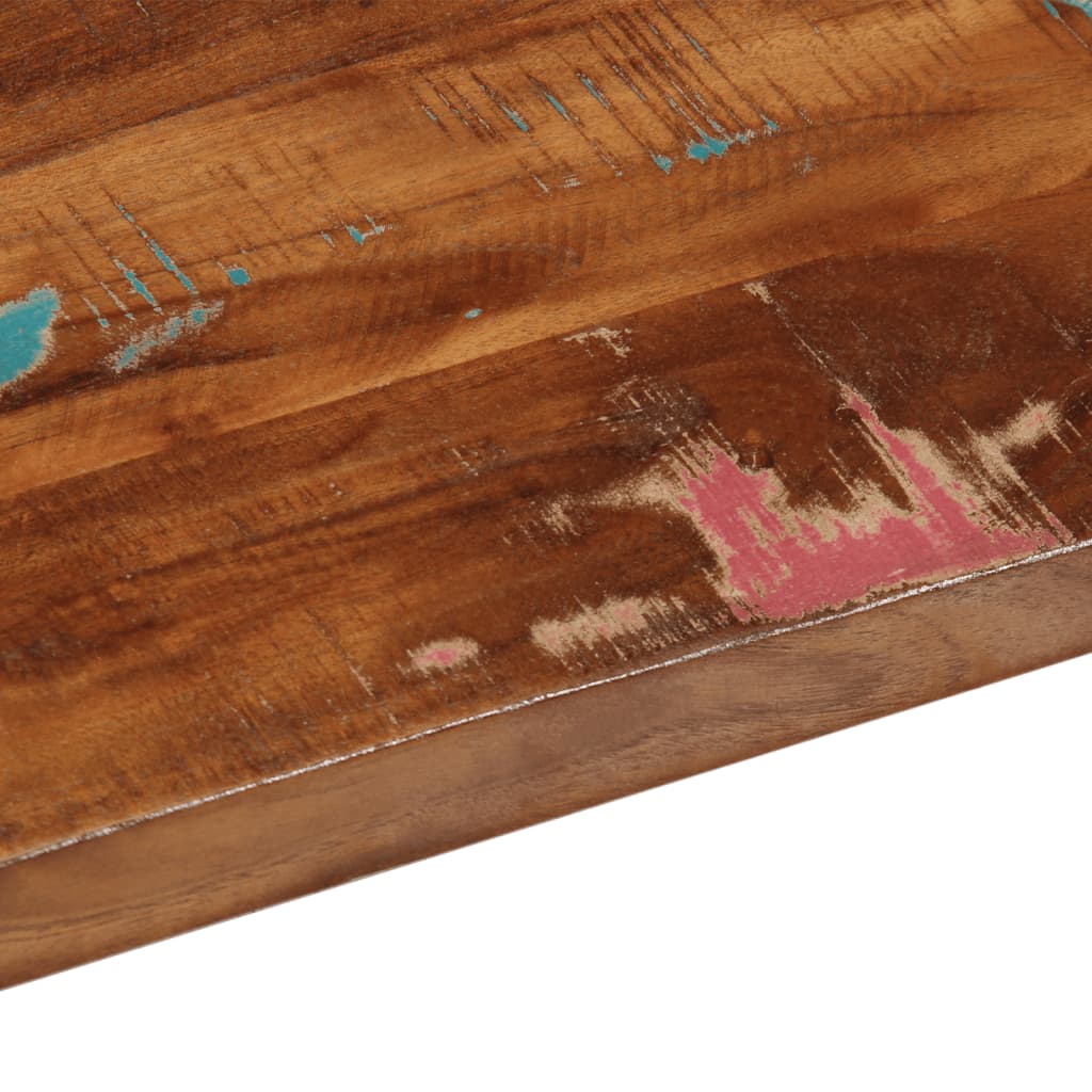 vidaXL Tischplatte 70x40x3,8 cm Rechteckig Altholz Massiv