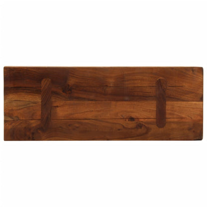 vidaXL Tischplatte 90x40x3,8 cm Rechteckig Altholz Massiv