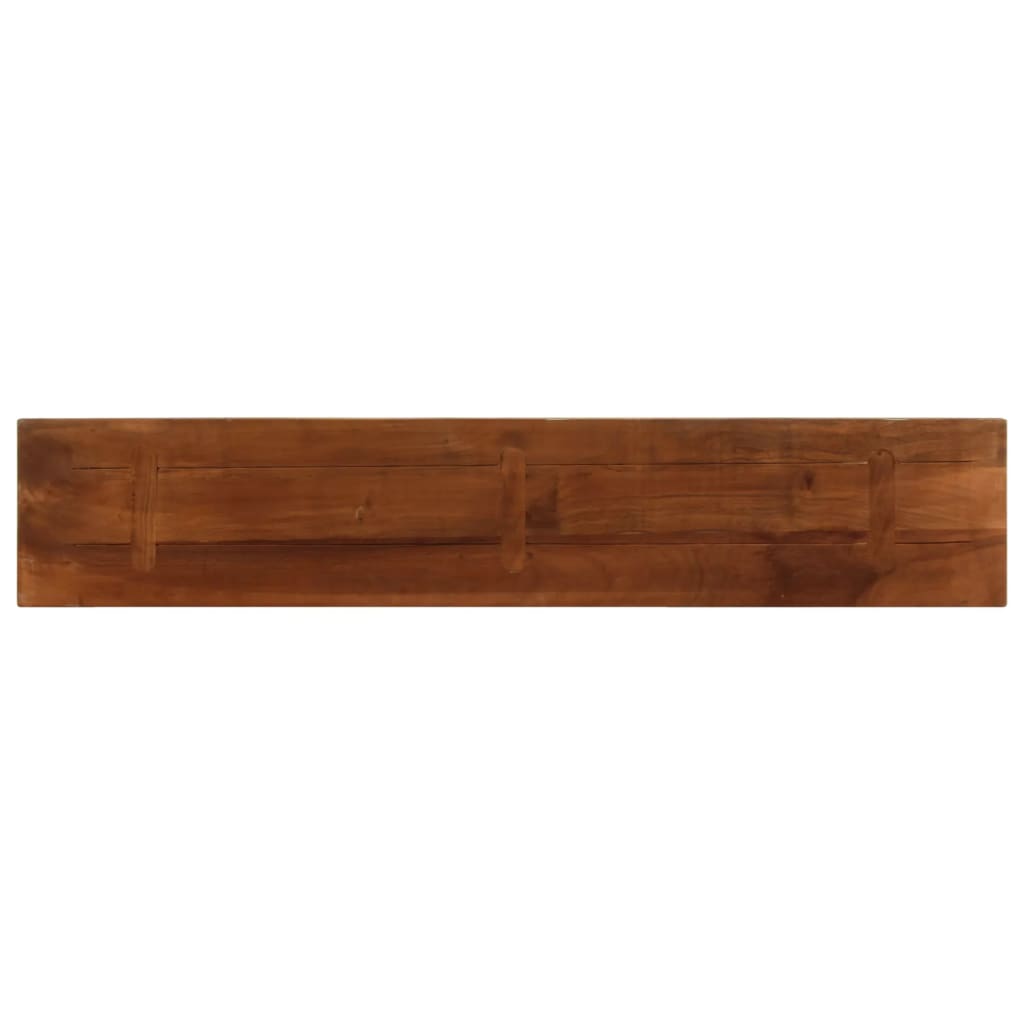 vidaXL Tischplatte 140x40x3,8 cm Rechteckig Altholz Massiv