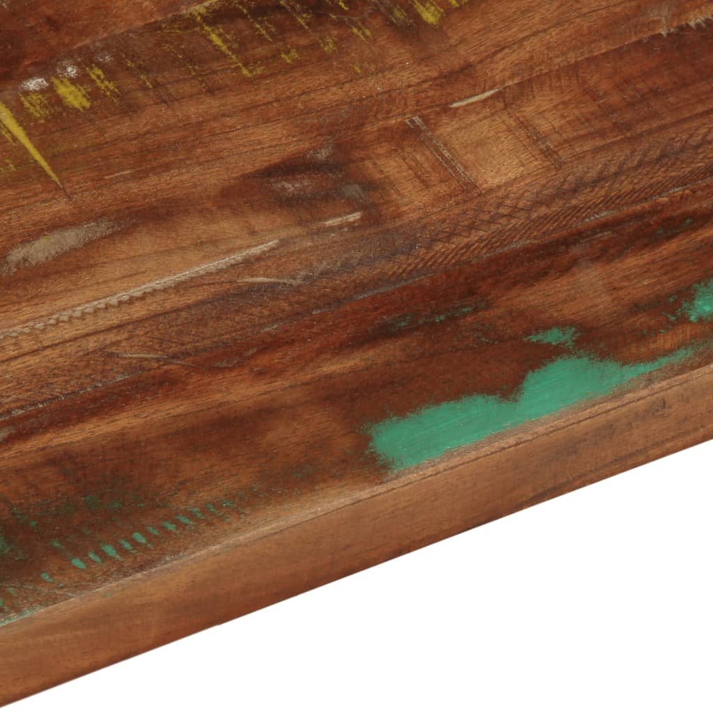 vidaXL Tischplatte 70x50x3,8 cm Rechteckig Altholz Massiv