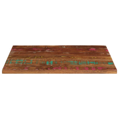 vidaXL Plateau de table 90x50x3,8 cm Rectangulaire Bois de récupération massif