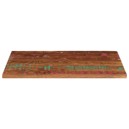 vidaXL Tischplatte 110x50x3,8 cm Rechteckig Altholz Massiv