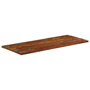 vidaXL Plateau de table 140x50x3,8 cm Rectangulaire Bois de récupération massif