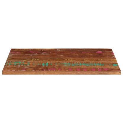 vidaXL Plateau de table 100x60x3,8 cm Rectangulaire Bois de récupération Massif
