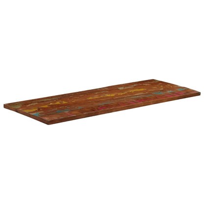 vidaXL Plateau de table 140x60x3,8 cm Rectangulaire Bois de récupération massif
