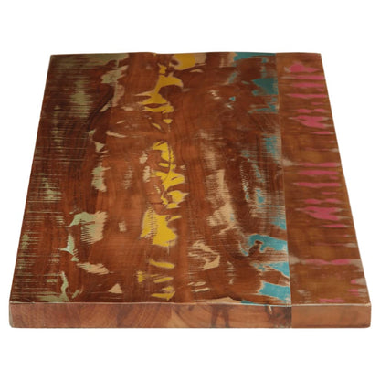 vidaXL Plateau de table 140x60x3,8 cm Rectangulaire Bois de récupération massif