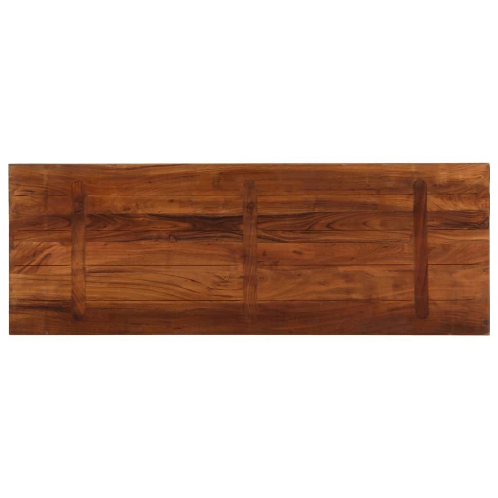 vidaXL Plateau de table 140x60x3,8 cm Rectangulaire Bois de récupération massif