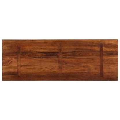 vidaXL Plateau de table 140x60x3,8 cm Rectangulaire Bois de récupération massif