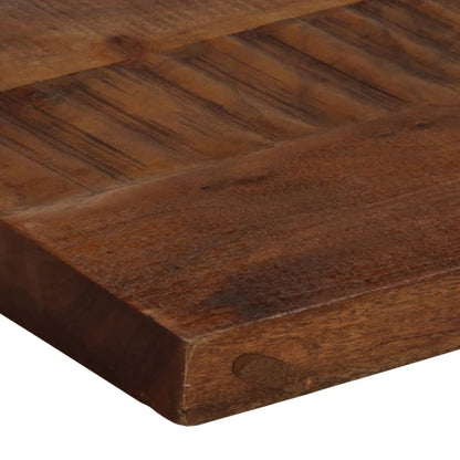 vidaXL Tischplatte 120x20x2,5 cm Rechteckig Altholz Massiv