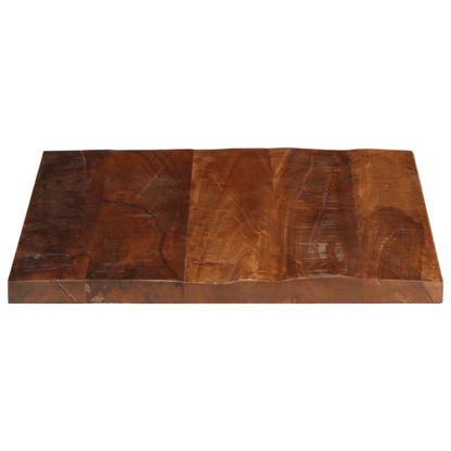 vidaXL Tischplatte 40x40x2,5 cm Quadratisch Altholz Massiv