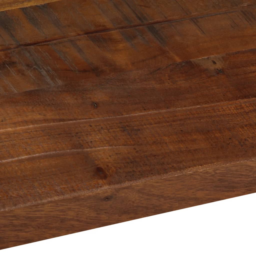 vidaXL Tischplatte 120x40x2,5 cm Rechteckig Altholz Massiv