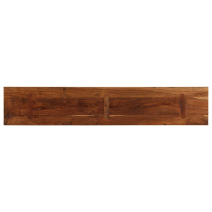vidaXL Tischplatte 140x40x2,5 cm Rechteckig Altholz Massiv
