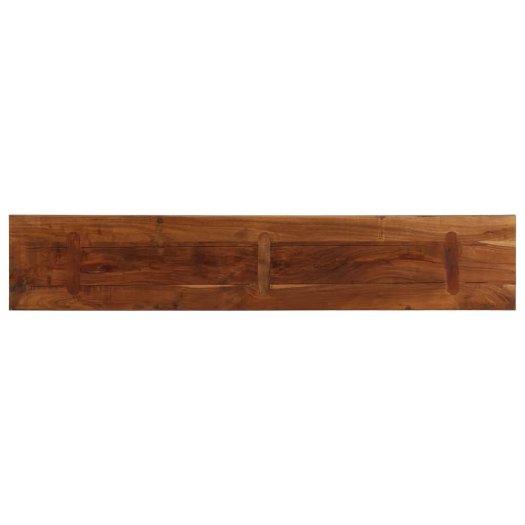 vidaXL Tischplatte 180x40x2,5 cm Rechteckig Altholz Massiv