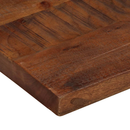 vidaXL Tischplatte 110x50x2,5 cm Rechteckig Altholz Massiv