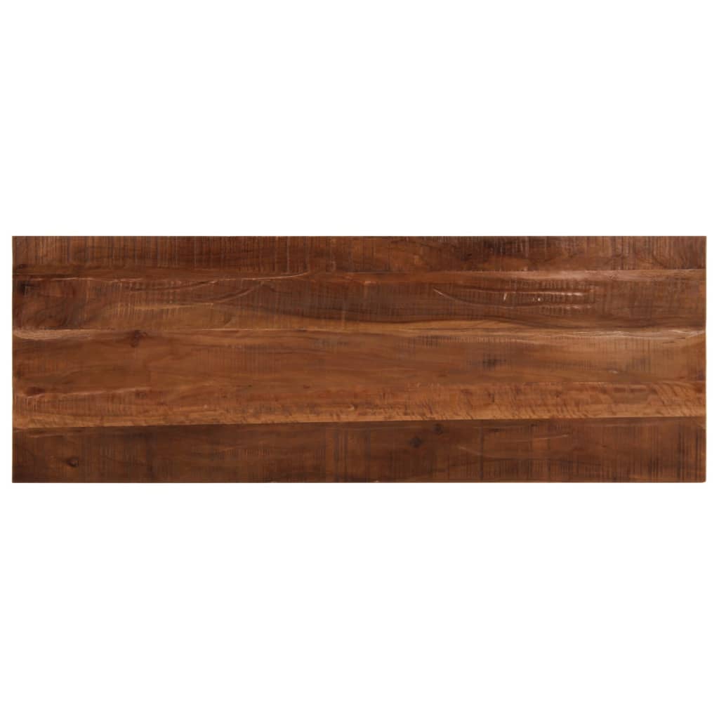 vidaXL Tischplatte 140x50x2,5 cm Rechteckig Altholz Massiv